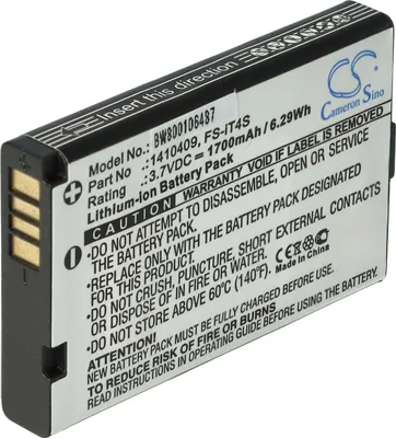 Produktbild von vhbw Akku kompatibel mit Reely GT4 EVO Gamepad Controller (1700 mAh, 3,7 V, Li-Ion)