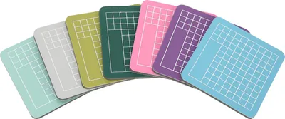 Obrázok produktu pre 7 kusov rezacích podložiek, farebné umelecké remeslá, vyrezávanie, samoliečba, mini podložky, ručne vyrábané doplnky