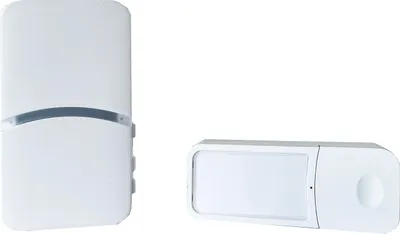 Image de Heidemann Funkgong Set Piezo II 1 Empfänger 1 Sender Reichweite 100 m Lautstärke