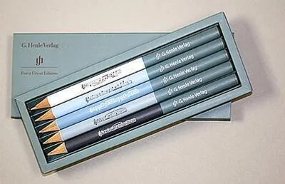 Produktbild von Bleistift Set - 5 Komponisten5 Bleistifte in einer Schachtel