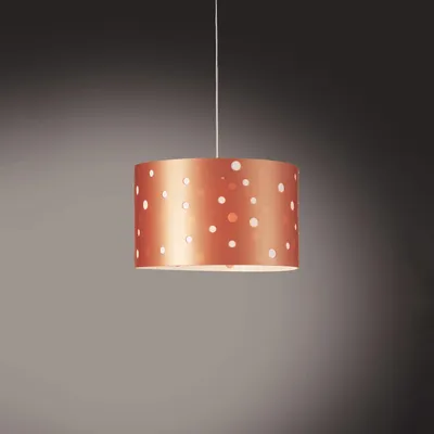 Immagine prodotto di Sospensione Moderna Pois Polilux ® Rame 1 Luce E27 D40Cm