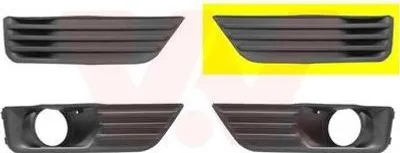 Produktbild von VAN WEZEL Lüftungsgitter Grill Stoßfänger für FORD Focus II Schrägheck (DA, HCP, DP)