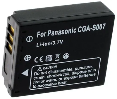 Immagine prodotto di Batteria TRX Panasonic/ 1000 mAh/ per CGA S007E/ DMW-BCD10/ CGR-S007/ DMWBCD10/...