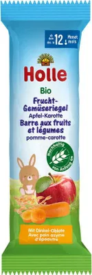 BATONIK JABŁKO - MARCHEWKA OD 1 ROKU BIO 25 g - HOLLE