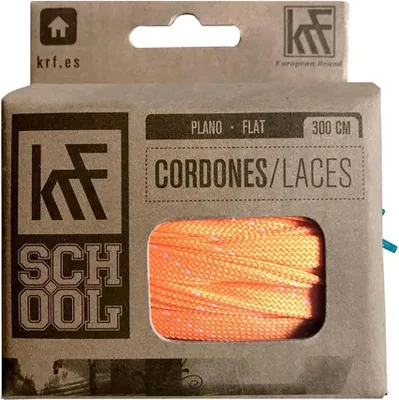 Image de Krf Lacets plats Orange 300 cm Orange 300 cm