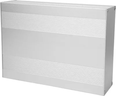 Obrázok produktu pre Hliníková projektová krabica Split Type Matte Silver Enclosure Case DIY PCB Junction Casing 54x145x200mm