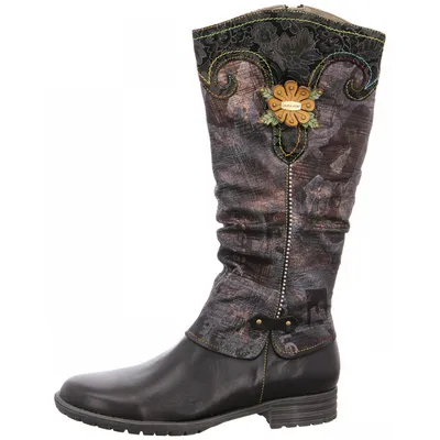Produktbild von Laura Vita Langschaftstiefel  Schwarz