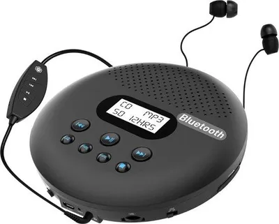 Immagine prodotto di Lettore CD portatile - Ricaricabile - per cuffie e auricolari