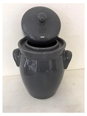 Produktbild von Gärtopf aus Steinzeug, 5 Liter, grau für Obst und Früchte