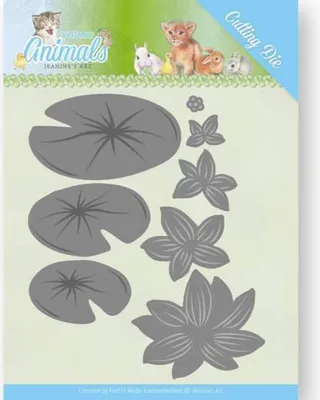 Produktbild von Stanzschablone - Jeanines Art - Young Animals - Seerose