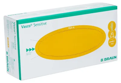 Produktbild von Vasco sensitive Untersuchungshandschuhe Gr.XS 100 St