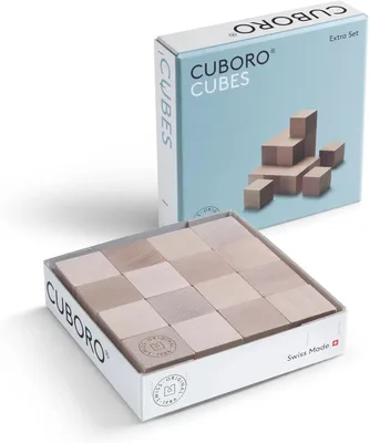 Imagen del producto de Cuboro: Juego de construcción con 16 bloques