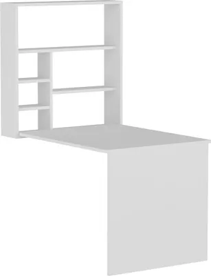 Produktbild von Holzschreibtisch "Sedir" - 90 x 59 x 154 cm - Weiß