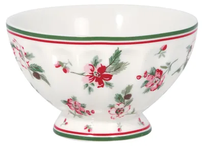 Produktbild von Greengate Astrid French Bowl medium white 10cm