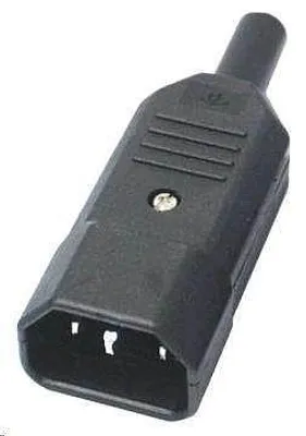 Obrázok produktu pre Napájací konektor 230V/M IEC C14