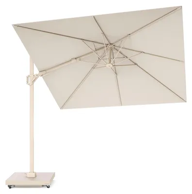 Produktbild von Sonnenschirm quadratisch 2.7x2.7m Voyager T² Basic | doppelt kippbarㅤ2.7 x 2.7 Meter 2 Ivory | Sandstone