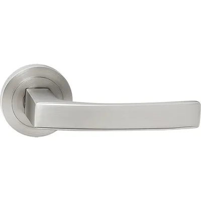 Immagine prodotto di Maniglia classica rotonda in alluminio per interni, finitura satinata opaca