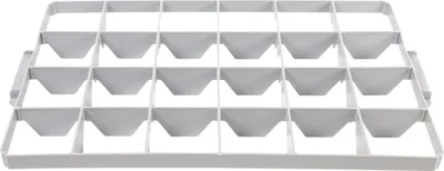 Produktbild von Surplus Systems Gläsereinsatz für Eurobox 60 x 40 cm 24 Fächer, 2-teilig