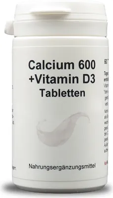 Produktbild von Karl Minck Calcium 600 + D3 – 60 Tabletten