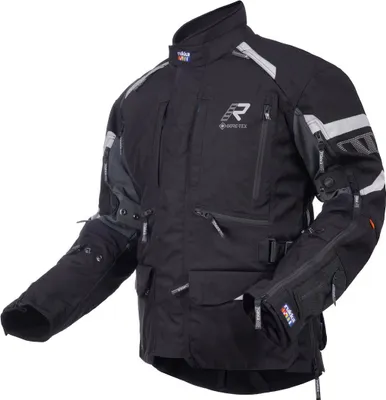 Zdjęcie produktu dla Tekstylna kurtka motocyklowa Rukka Madagasca-R, czarny/szary, 60