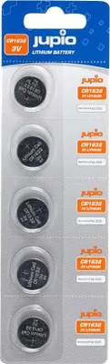 Produktbild von Jupio JCC-1632, Einwegbatterie, CR1632, Lithium, 3 V, 5 Stück(e), Sichtverpackung