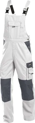 Produktbild von Dassy Latzhose Versailles Gr.42 weiß/grau
