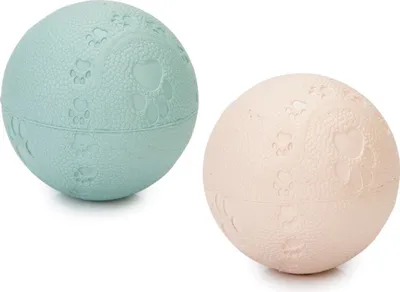 Produktbild von Beeztees Puppy Gummi Spielball 6 cm, Farbe:pink
