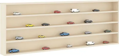 Image de vidaXL Étagère murale pour décoration, beige, 100 x 8,5 x 36 cm