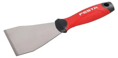 Obrázek produktu pro Špachtle nerez škrábací FESTA gum.r 75mm 32173