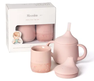 Immagine prodotto di Set di 2 bicchieri per bambini con cannuccia