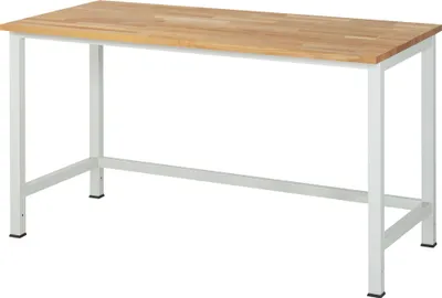 Produktbild von RAU Werktisch 900-1 1500x800x825mm B-Platte-25mm l.gr