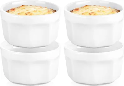 Obrázek produktu pro Orion | Porcelánové misky na svačinu - 6 cm - 40 ml - sada 4 kusů - bílé - lze mýt v myčce nádobí