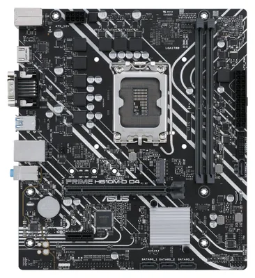 Produktbild von ASUS 90MB1A00-M0EAY0 PRIME H610M-D D4 Intel H610 LGA 1700 micro ATX