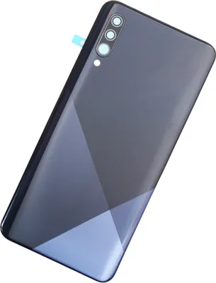 Produktbild von Für Samsung Galaxy A30S A307F Akkudeckel Back Cover Mit Kameralinse Schwarz