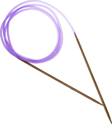 Produktbild von Rundstricknadel 120cm, Holzspitze, Stricknade