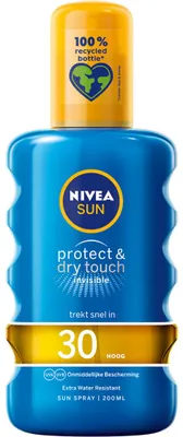 Produktbild von Nivea Sun Protect & Dry Touch Sonnenspray LSF 30 (200 ml)