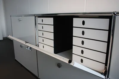 Produktbild von styro Schubladenbox styroval PRO weiß mit 5 Schubladen