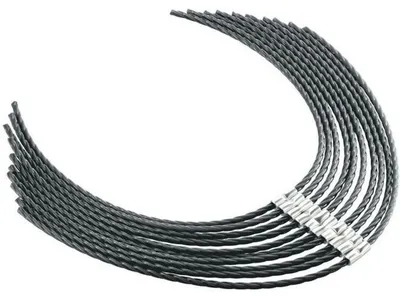 Zdjęcie produktu dla Bosch F.016.800.431, Linia trymera strunowego, Stal nierdzewna, Stal nierdzewna, AFS 23-37, 10 szt.
