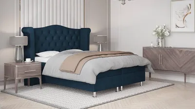 Produktbild von Boxspringbett Saturn Bonellfederkern inkl. 7-Zonen Topper T-30 - Boxspringbett mit Bettkasten, mit Lieferung