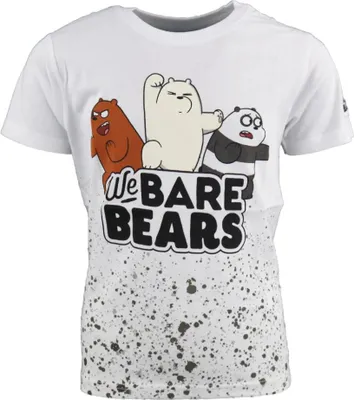 Produktbild von We Bare Bears – Bären wie wir Jugend kurzarm T-Shirt – Weiß / 134