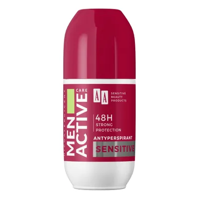 Image de AA Men Active Care Antitranspirant Roll-on Déodorant Sensitive 50ml