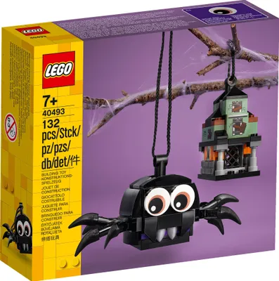 Image de Ensemble LEGO Halloween Spider et maison hantée 40493