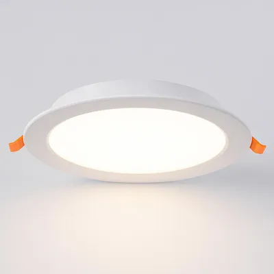 Produktbild von MasterLED LED Deckenlampe Bingo 12W rund – 3CCT, flach, Ø169mm, 960lm, Einbau, IP20, Weiß