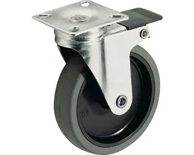 Obrázek produktu pro Přístrojové kolečko Walteco otočné ⌀ 40 mm pro tvrdé podlahy s nosností až 50 kg