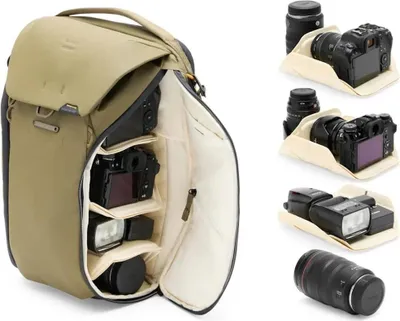 Produktbild von Peak Design Everyday, Rucksack, Jede Marke, Schultergurt, Notebook-Gehäuse, Olive