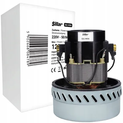 Produktbild von Náhradný motor pre Kärcher Puzzi 100 200 300, Kärcher NT360 NT561 NT65/2, Makita 440, Hilti VCD50, Bosch GAS-25 50, 220V - 50/60Hz / 1200 W