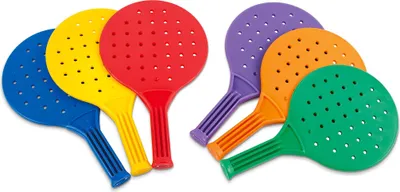 Produktbild von Spordas Padel Set 6 Farben Global Games für Kinder und Erwachsene