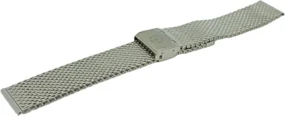 Produktbild von Jacques Lemans UEFA Uhrenarmband 22mm Edelstahl silberfarben CL-102