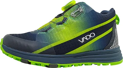 Image de Vado SKY Mid BOA GTX Chaussures pour enfants Garçons Bottes à lacets étanches Bleu Loisirs, Taille:32 EU