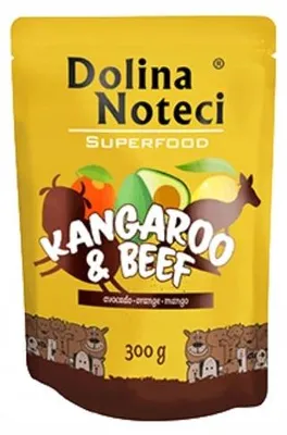 Image de DOLINA NOTECI SUPERFOOD 300g kangourou et bœuf pour chiens 80% de viande, 40524